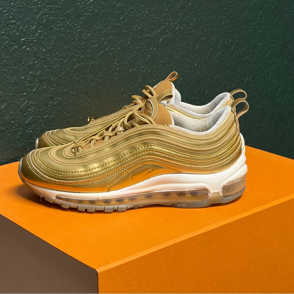 Nike Air Max 97 Gold Sneakers